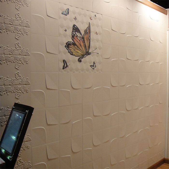 Geometrik Desenli Taş Duvar Panelleri