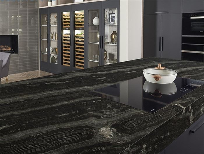 Controsoffitti in granito nero Agatha