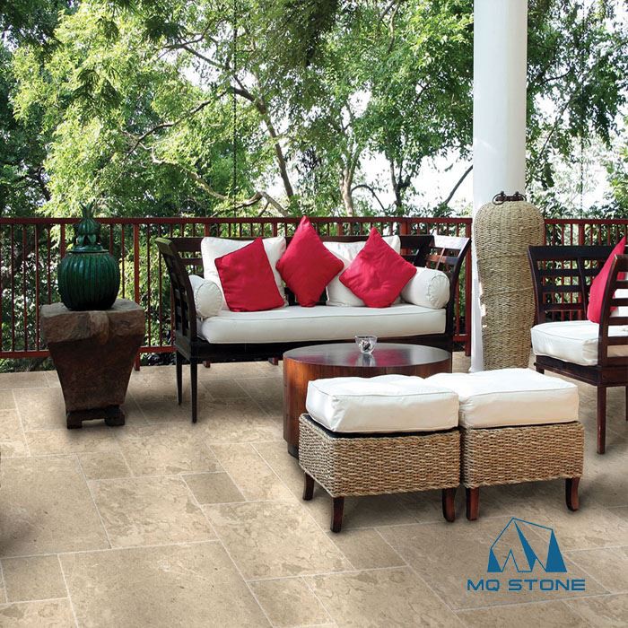 بلاط فسيفساء رخام كابتشينو مسدس