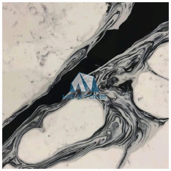 パンダ大理石風クォーツストーン