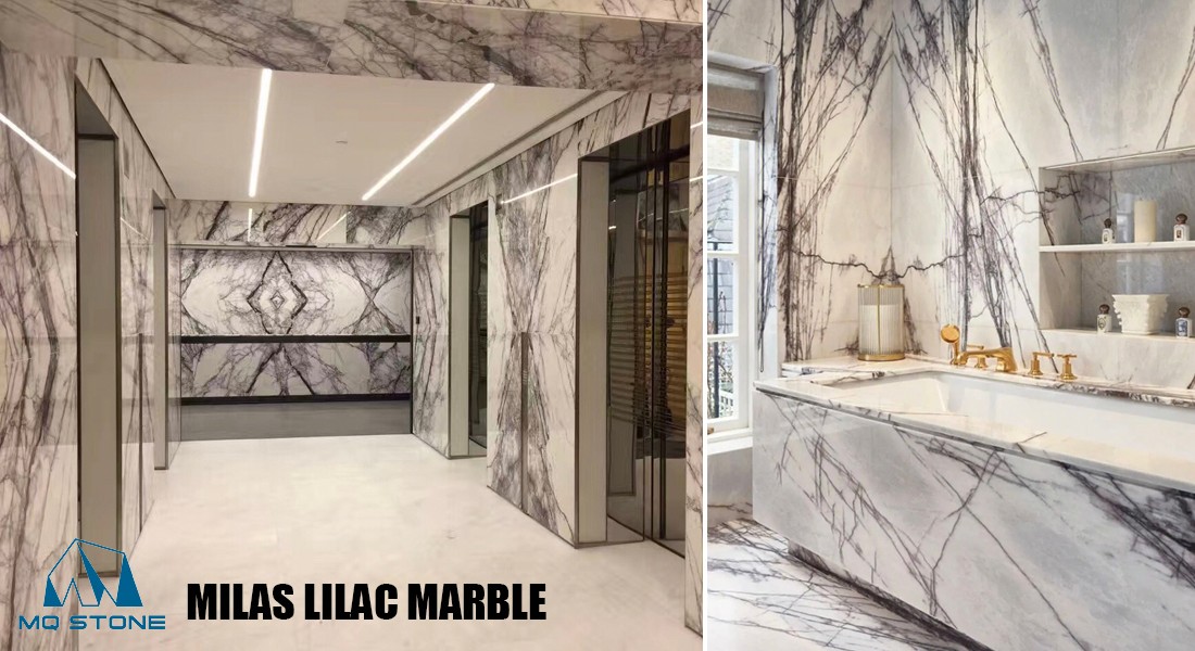 Milas Lilac Marble Tiles For office Building and Hotel Bathroom projects | MQ STONE