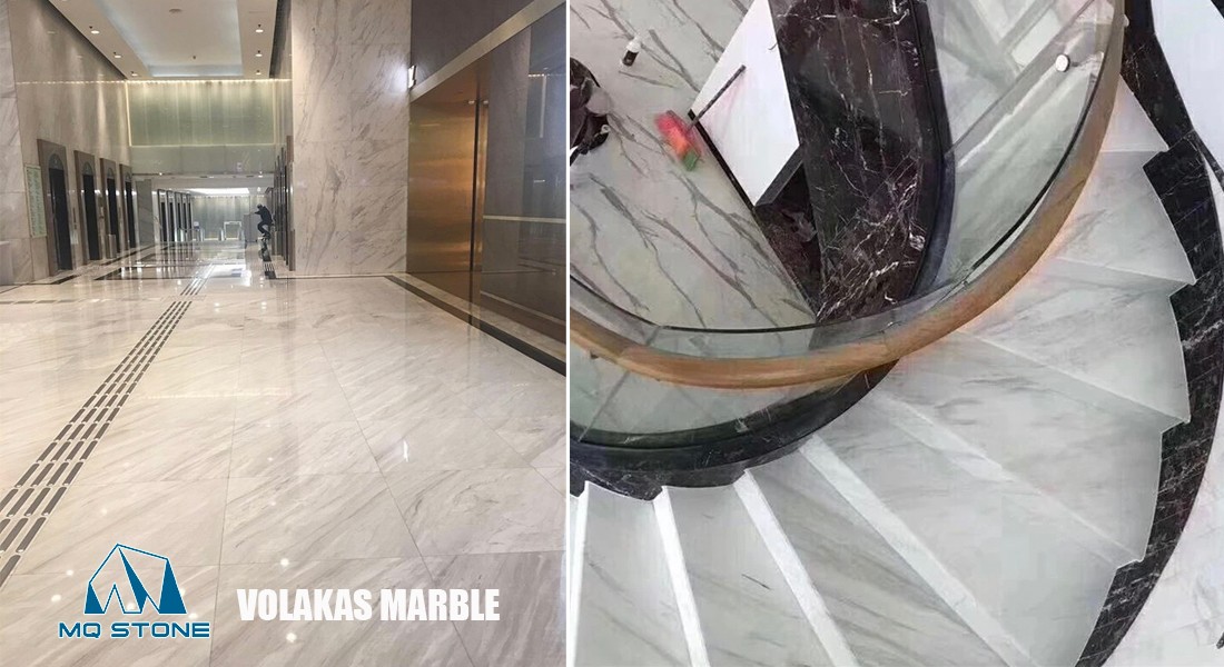 वोलाकास मार्बल फर्श और सीढ़ियों की परियोजनाएं - एमक्यू स्टोन