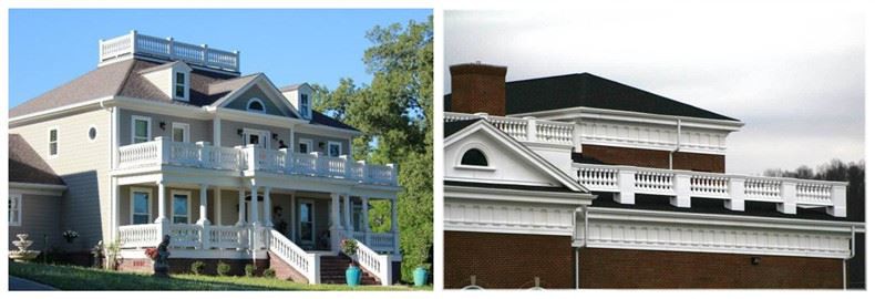 Natural Granite Stair Handrail
