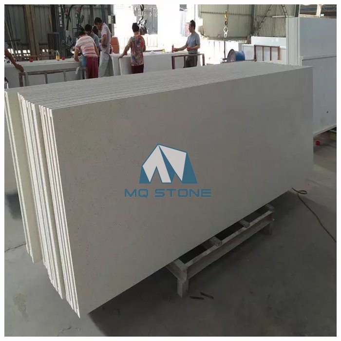 Countertop Dapur Kuarza Putih