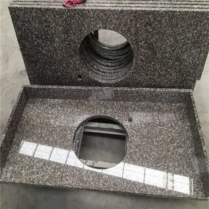 Pink And Black Granite Countertops