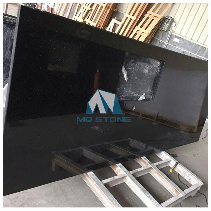 Sparkling Black Quartz Countertops