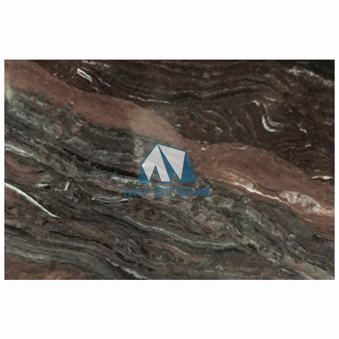 نهر الكوارتز البني الحجر