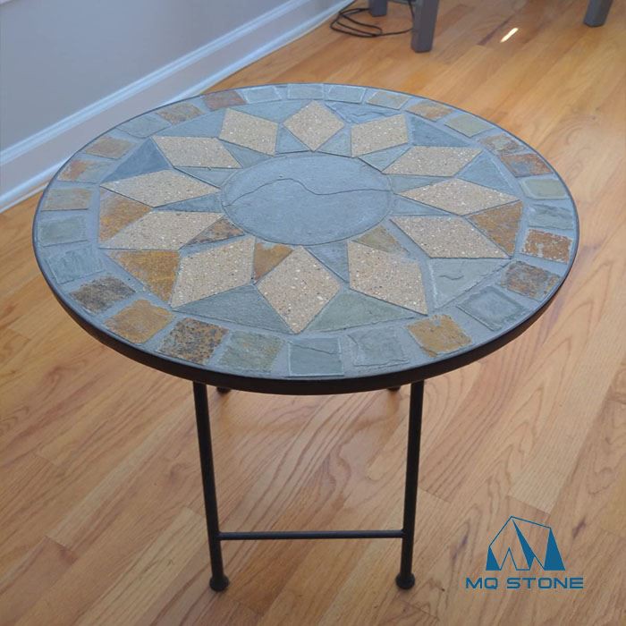 میز مرمر موزاییکی