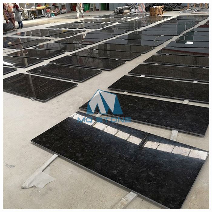 Angola Siyah Granit Mutfak Tezgahı