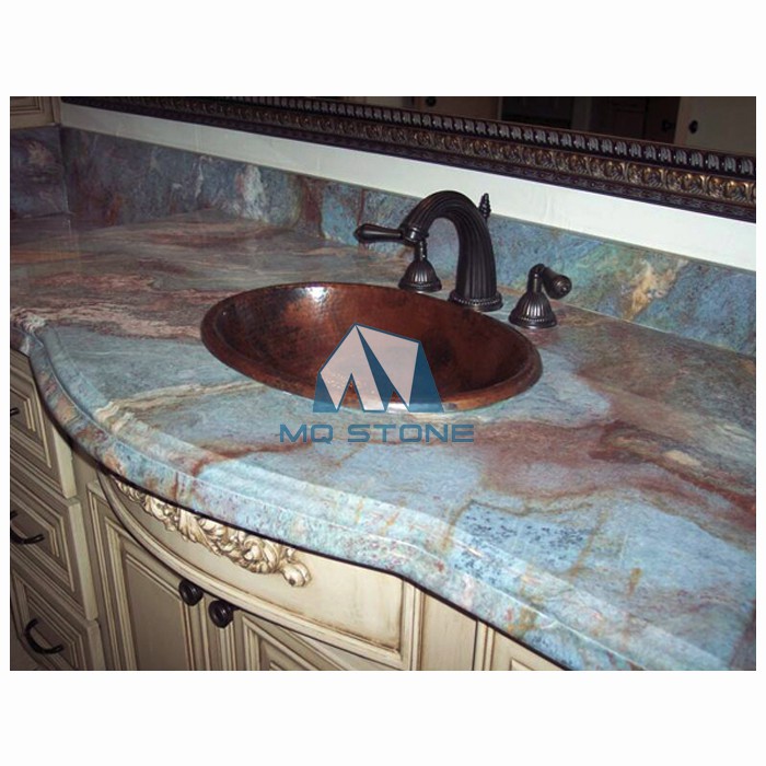 Гранитный кварцит Blue Louise