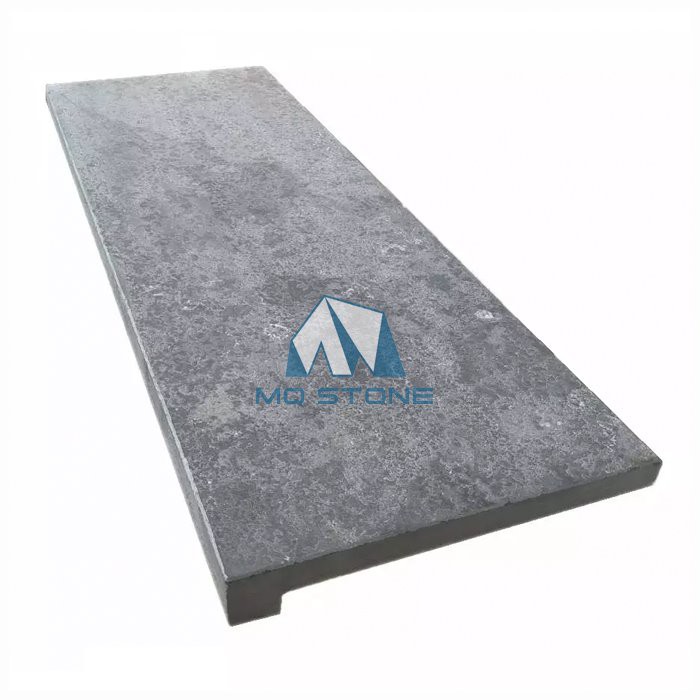 Облицовка бассейна голубым камнем