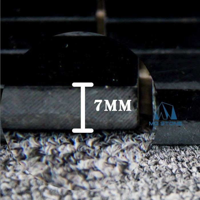 Siyah Beyaz Altıgen Mozaik Karo