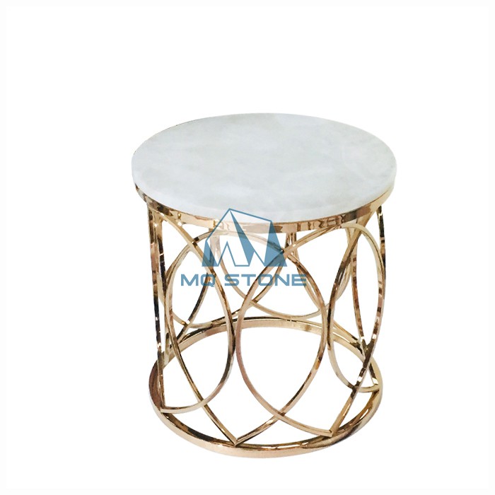 White Quartz Coffee Table