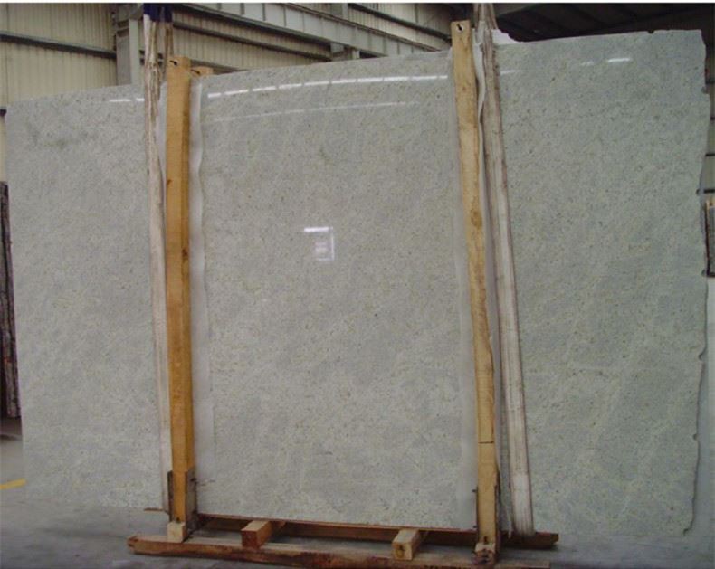 Kashmir White Granite Slabs