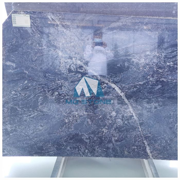 گرانیت آبی برنجی آشپزخانه جزیره