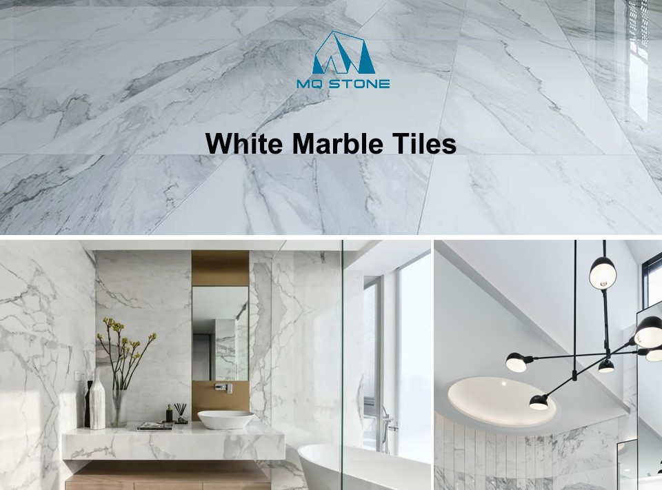 Белая мраморная плитка