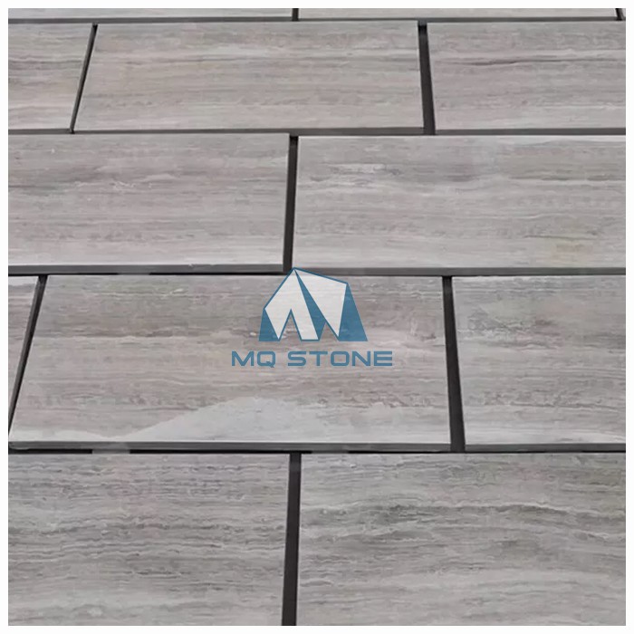 Wooden White Marble Flooring
