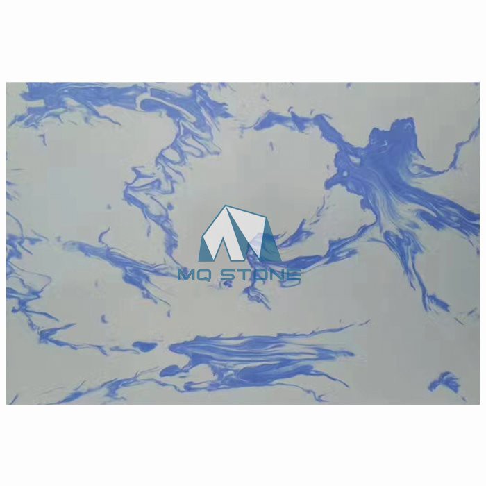 Pierre de quartz dragon bleu