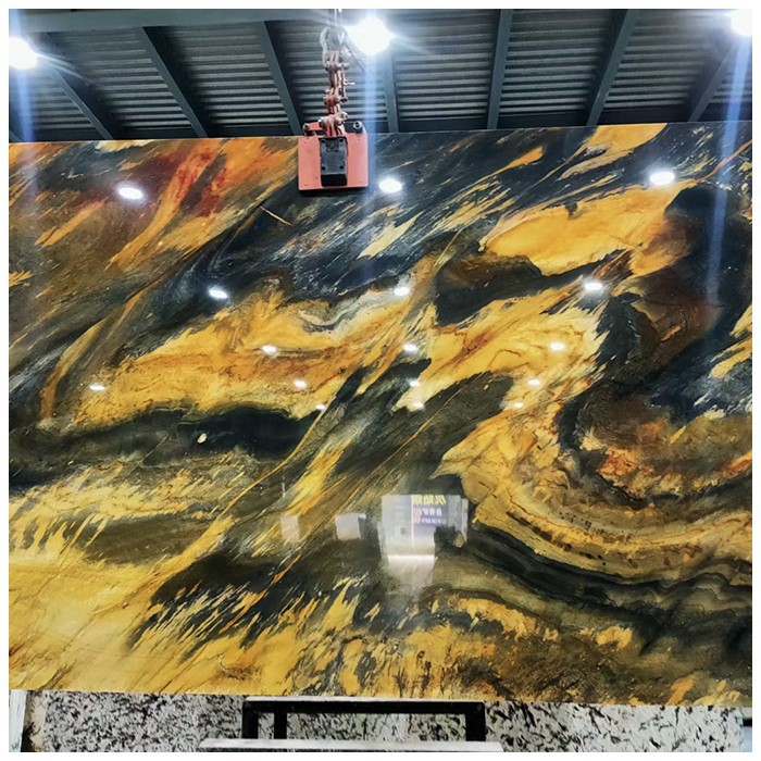 자카란다 규암 석판