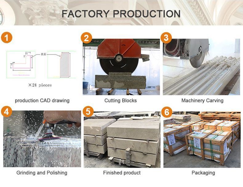 Linea di confine in marmo Emperador scuro