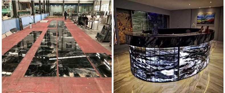 Lightweight Magic Black Marble