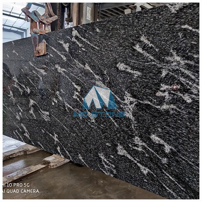 Black Malawi Granite Slabs