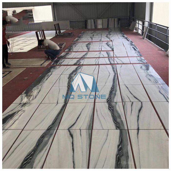 Panda White Marble Tile