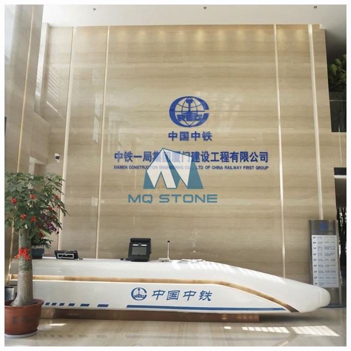 बेज सर्पेगिएंटे संगमरमर टाइलें