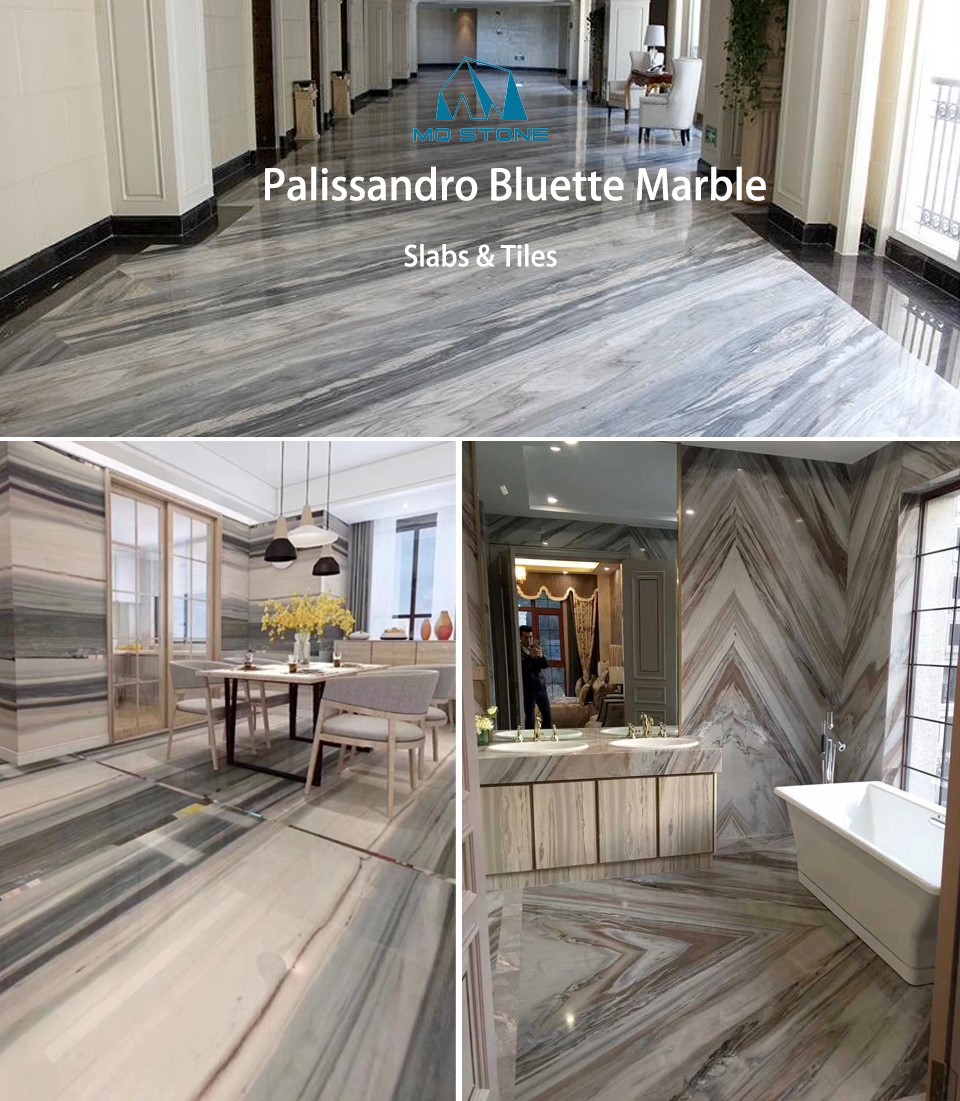 Голубой мрамор Palissandro