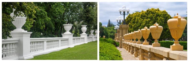 Natural Granite Stair Handrail