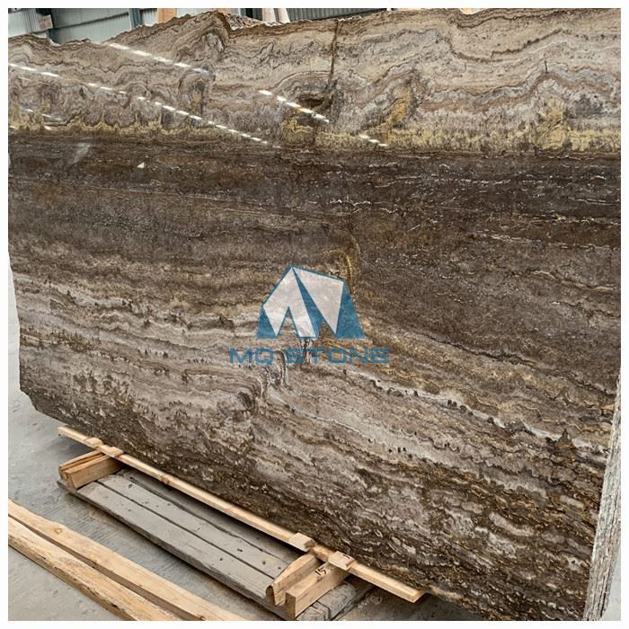 Сребрно сиви травертин