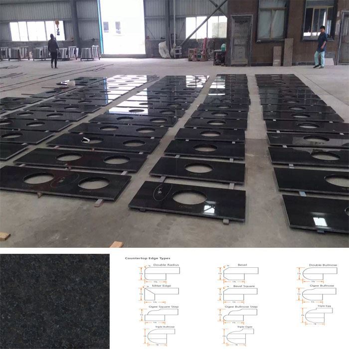 Siyah İnci Granit Mutfak