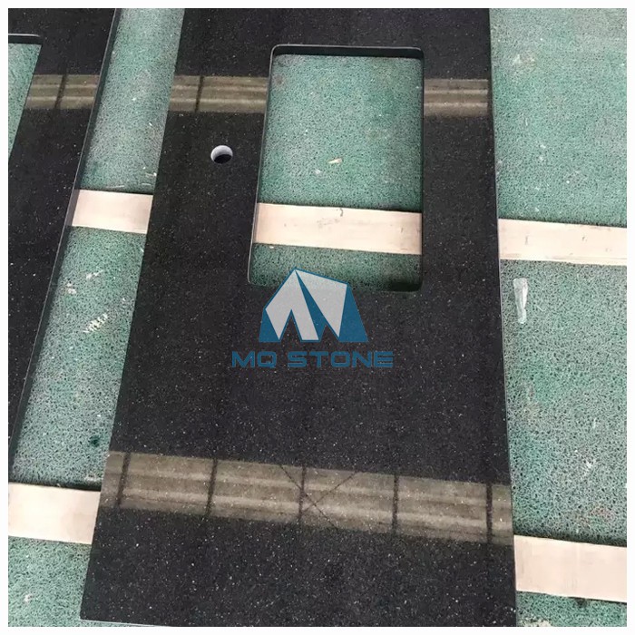 ブラック・ギャラクシー御影石カウンタートップ