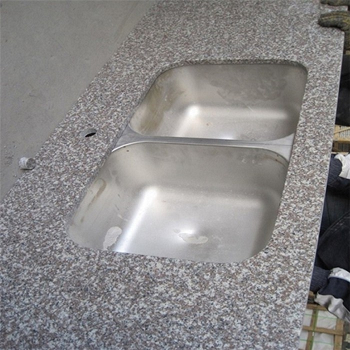 Pink And Black Granite Countertops