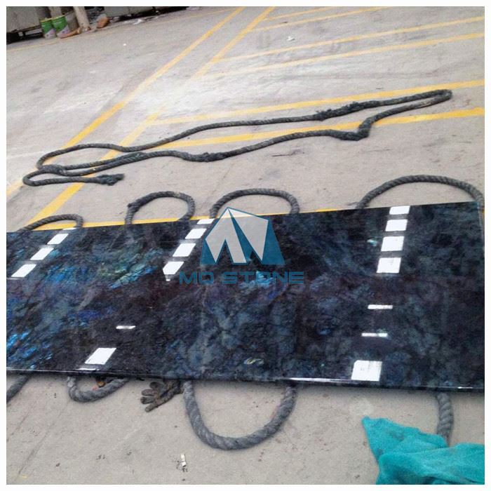 اللابرادوريت الأزرق الغرانيت كونترتوب