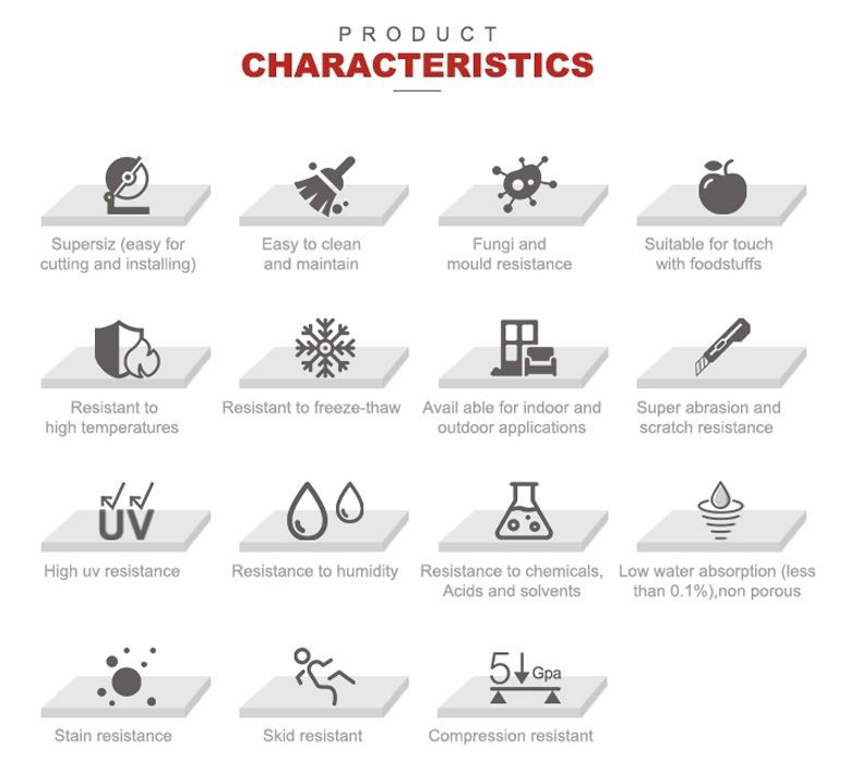 Трпезаријски сто од белог синтерованог камена Цалацатта