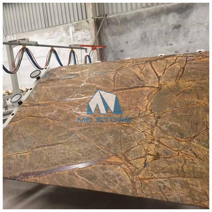 Мраморная плита Rainforest Brown