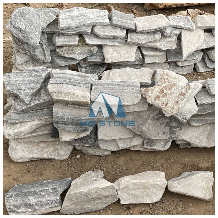 Silbergrauer Quarzit