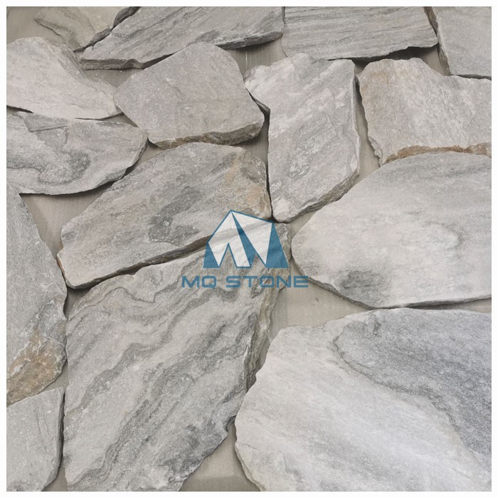 Silbergrauer Quarzit