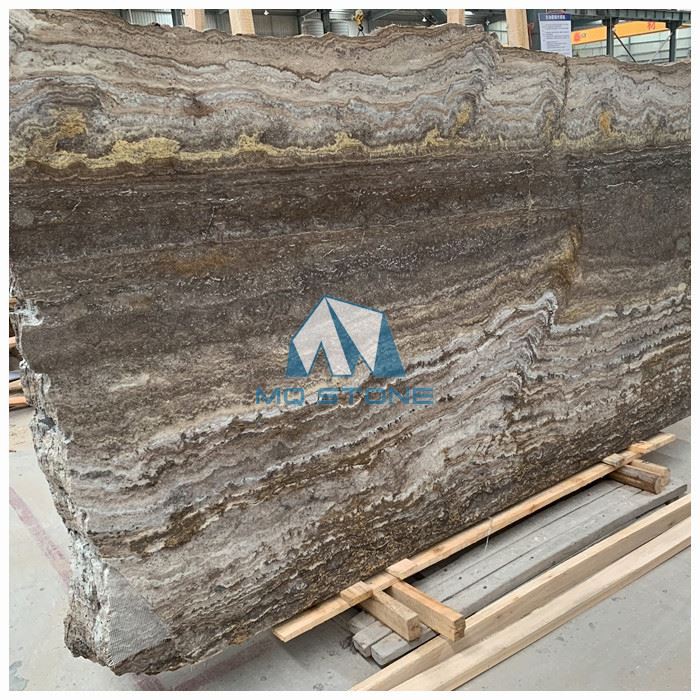 Сребрно сиви травертин