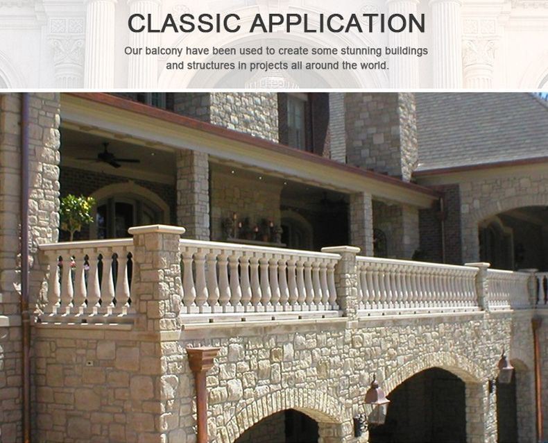 Limestone Railing Baluster