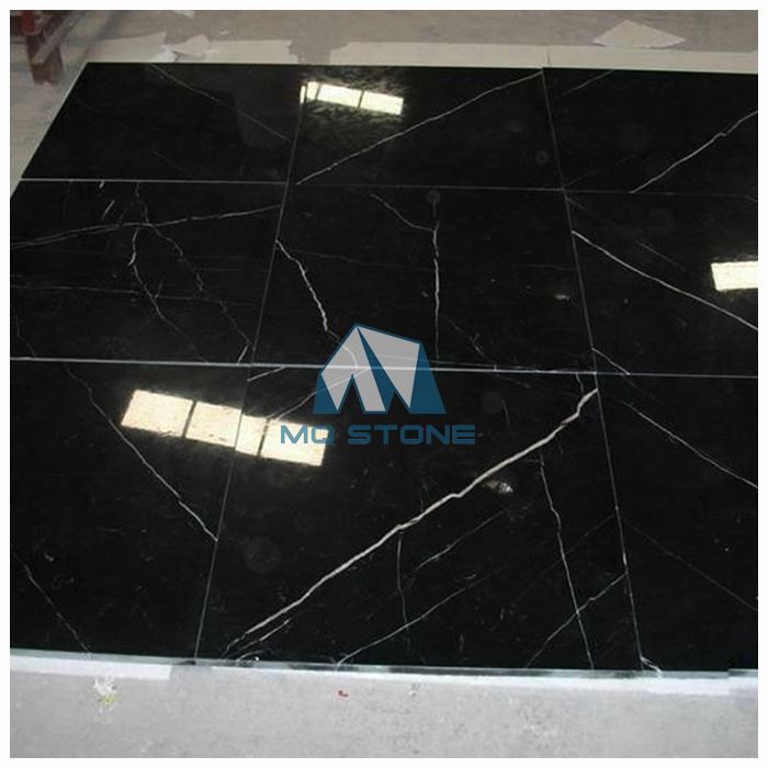 Nero Marquina Floor Tile