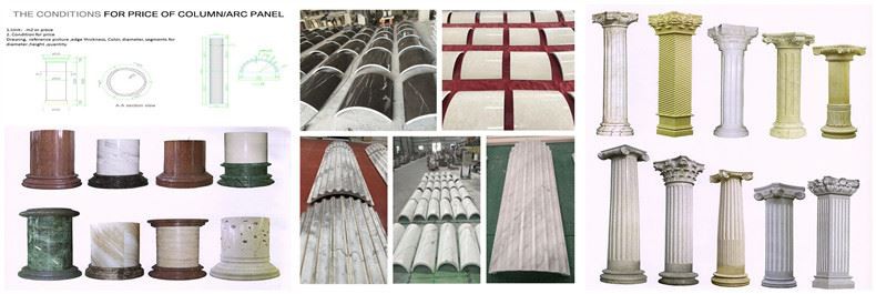 أعمدة حجرية مجوفة