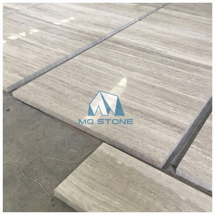 Wooden White Marble Floor Tiles