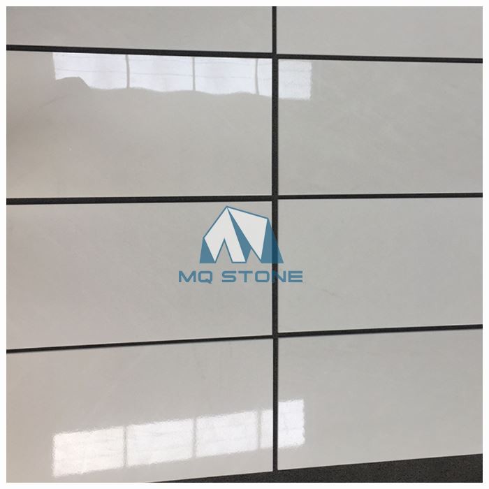 Saf Beyaz Mermer Yer Karoları