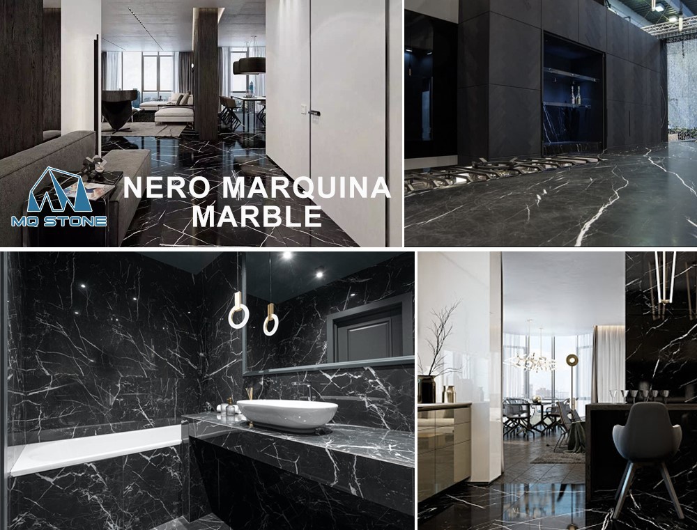 Nero Marquina Floor Tile
