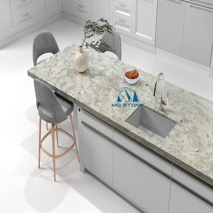 Granit-Arbeitsplatten Andromeda Weiß