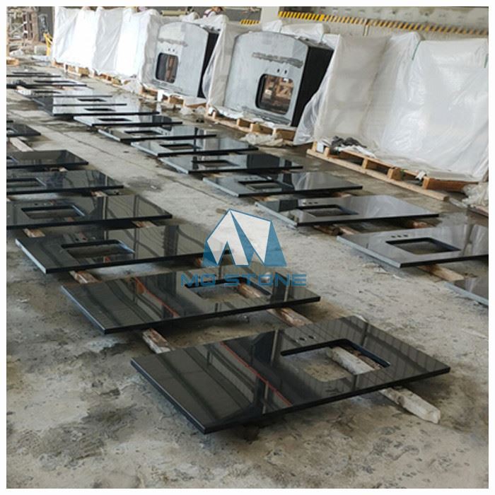 Countertops Granit Hitam Pepejal