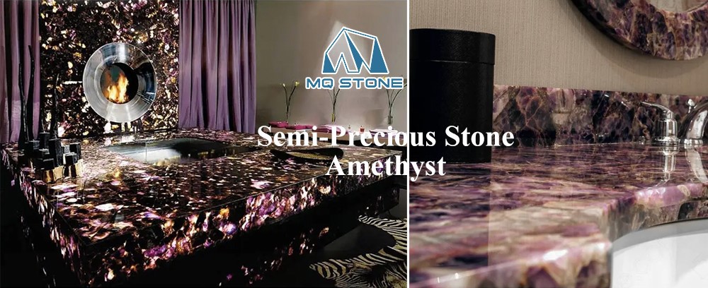 Amethyst Steinplatte