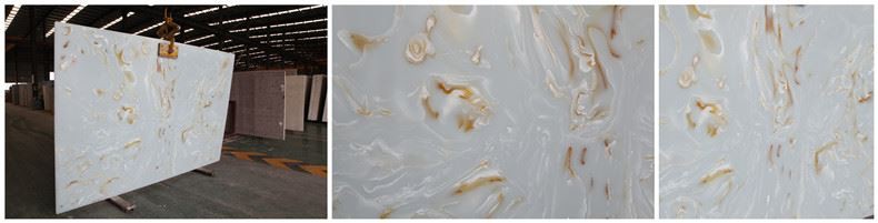 Сапфировый искусственный мрамор